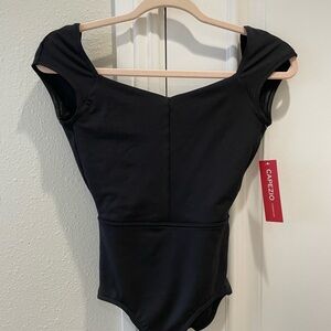 Brand new Capezio black leotard